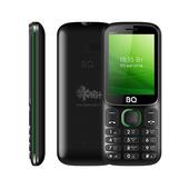 Телефон сотовый BQ M-2440 Step L+ Black+ Green