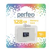 Карта памяти micro SDXC 128Gb Perfeo Class 10 без адаптера