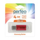 USB накопитель 4Gb Perfeo E01 Red economy series