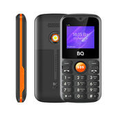 Телефон сотовый BQ 1853 Life Black+Orange