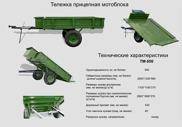 Размеры телеги для мотоблока своими руками чертежи и размеры