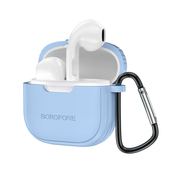 Наушники беспроводные внутриканальные с мик. Borofone BW29 Charm TWS Azure Blue