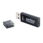 USB накопитель 64Gb Perfeo E03 Black economy series