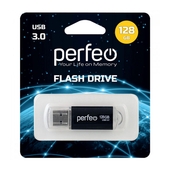 USB 3.0 накопитель 128Gb Perfeo C14 Gold