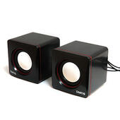 Колонки ДИАЛОГ Colibri AC-04UP black-red